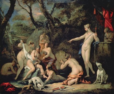 Diane et Callisto - Sebastiano Ricci